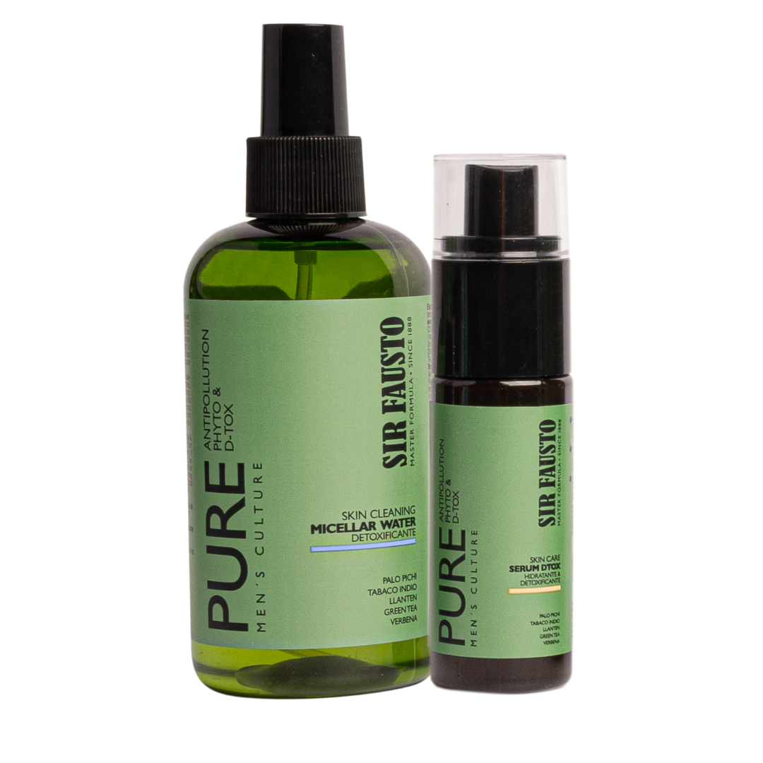 Agua Micelar 250 ML + Serum D-Tox Crema Facial Hidratante