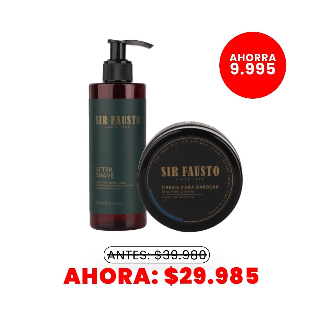 Pack afeitado sin irritación
