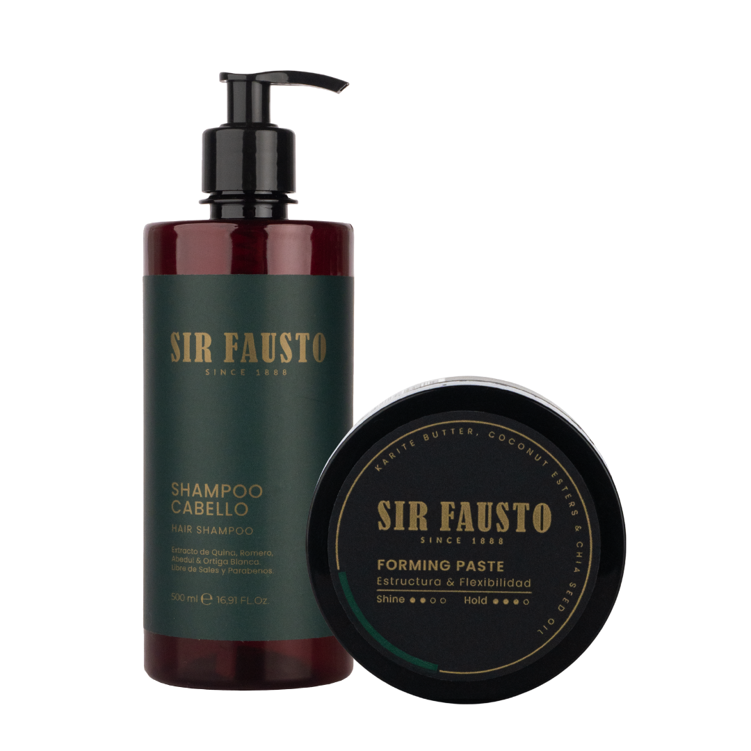 Shampoo Cabello Clásico 250 ML + Cera Forming Paste 100 ML