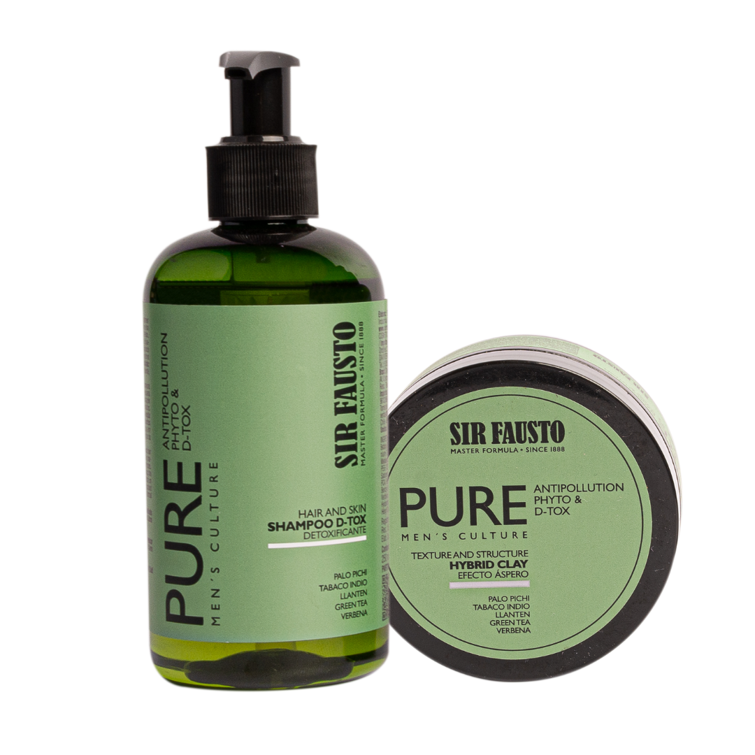 Shampoo Pure 250 ML + Hybrid Clay 100 ML