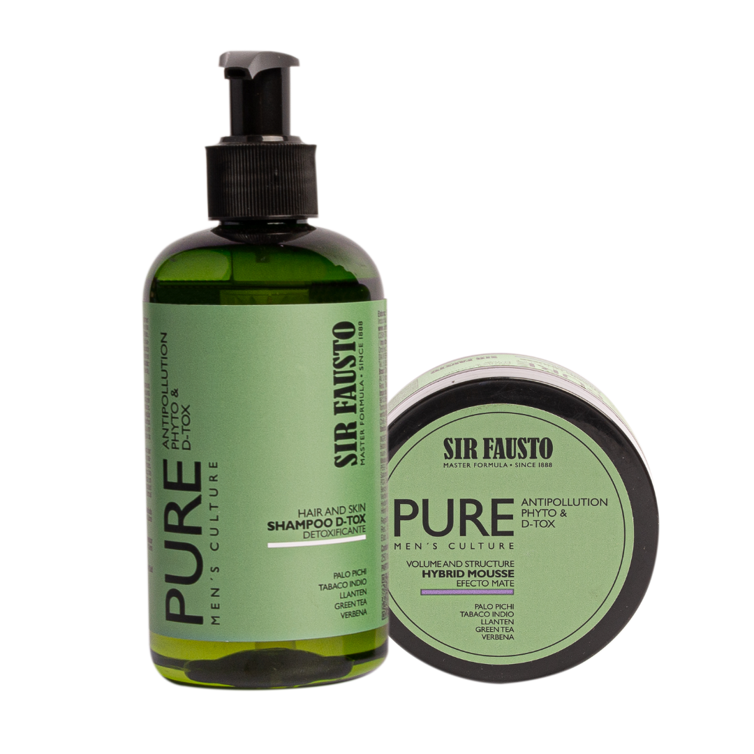 Shampoo D-Tox 250 ML + Hybrid Mousse 100 ML