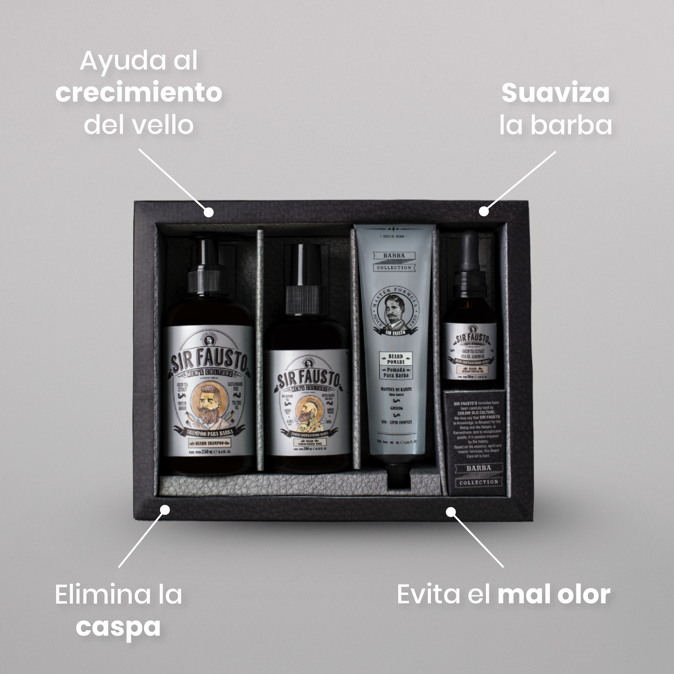 Kit Barba Fortalecedor
