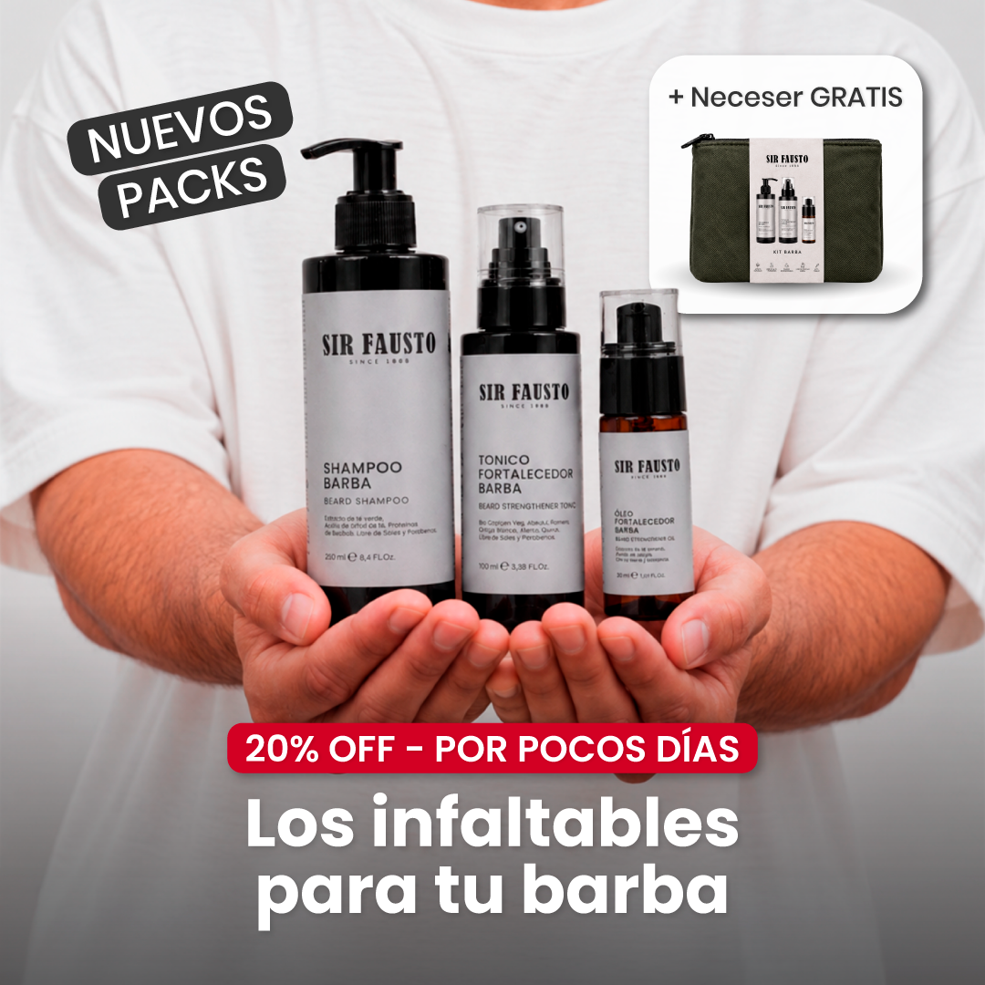 Kit Barba de 3 pasos + Neceser