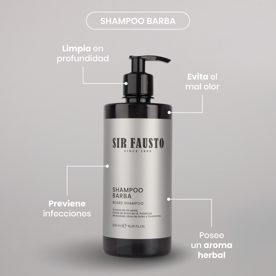 Shampoo para Barba
