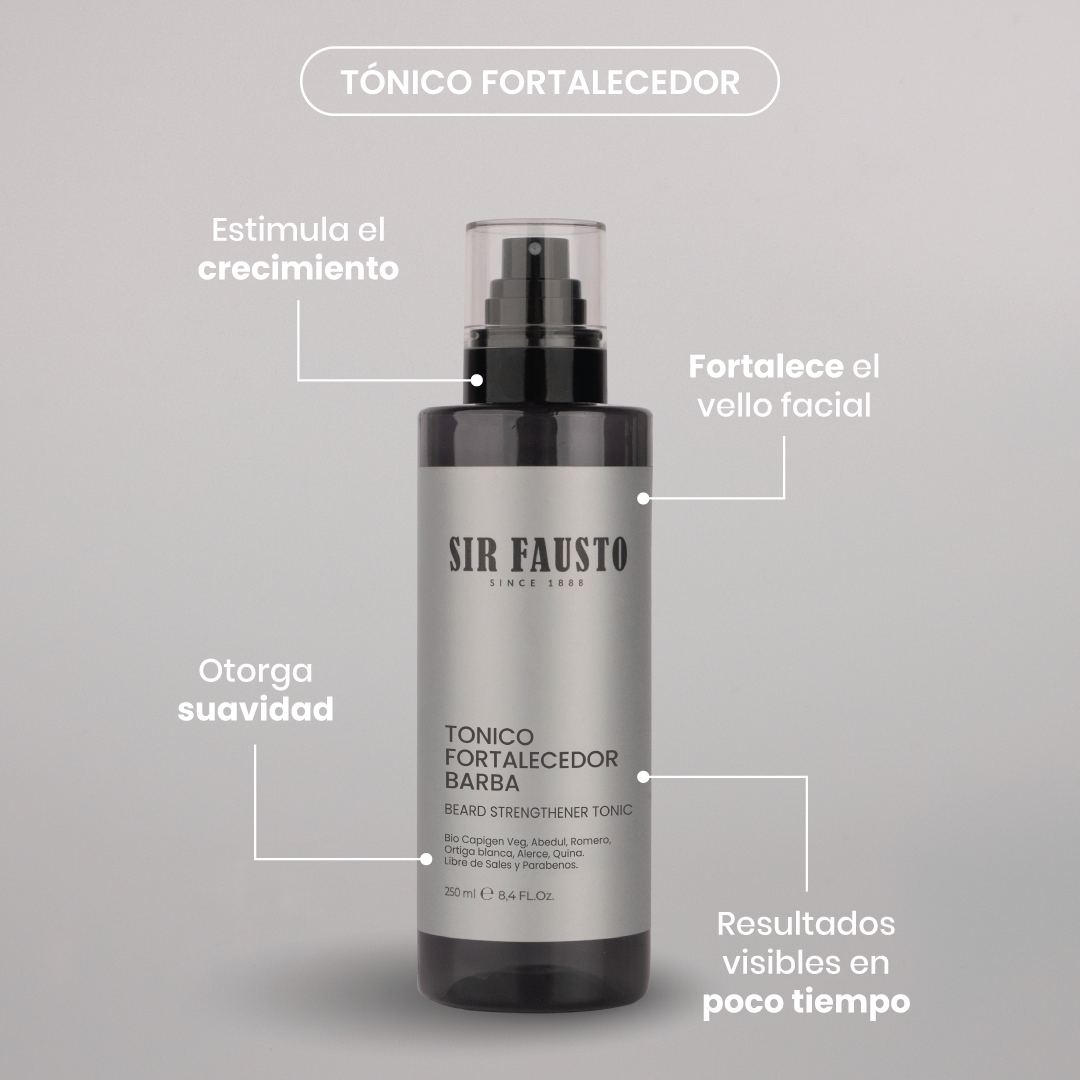 Tónico Fortalecedor - Tónico crecimiento para barba