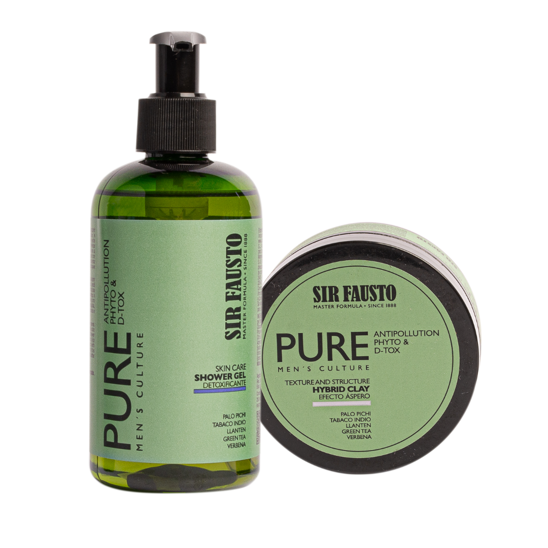 Shower Gel + Hybrid Clay