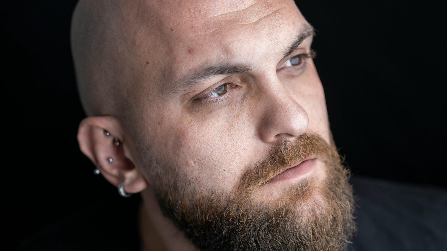 5 barbas ideales para calvos