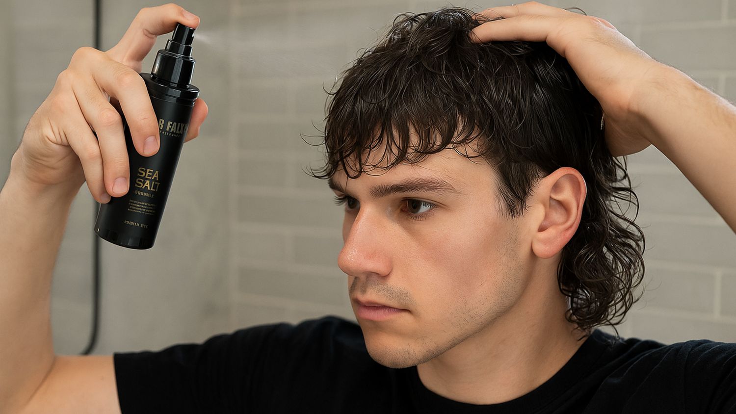 ¿Por qué cada vez más hombres están buscando sprays de sal marina para el pelo?