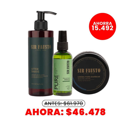 Pack afeitado completo