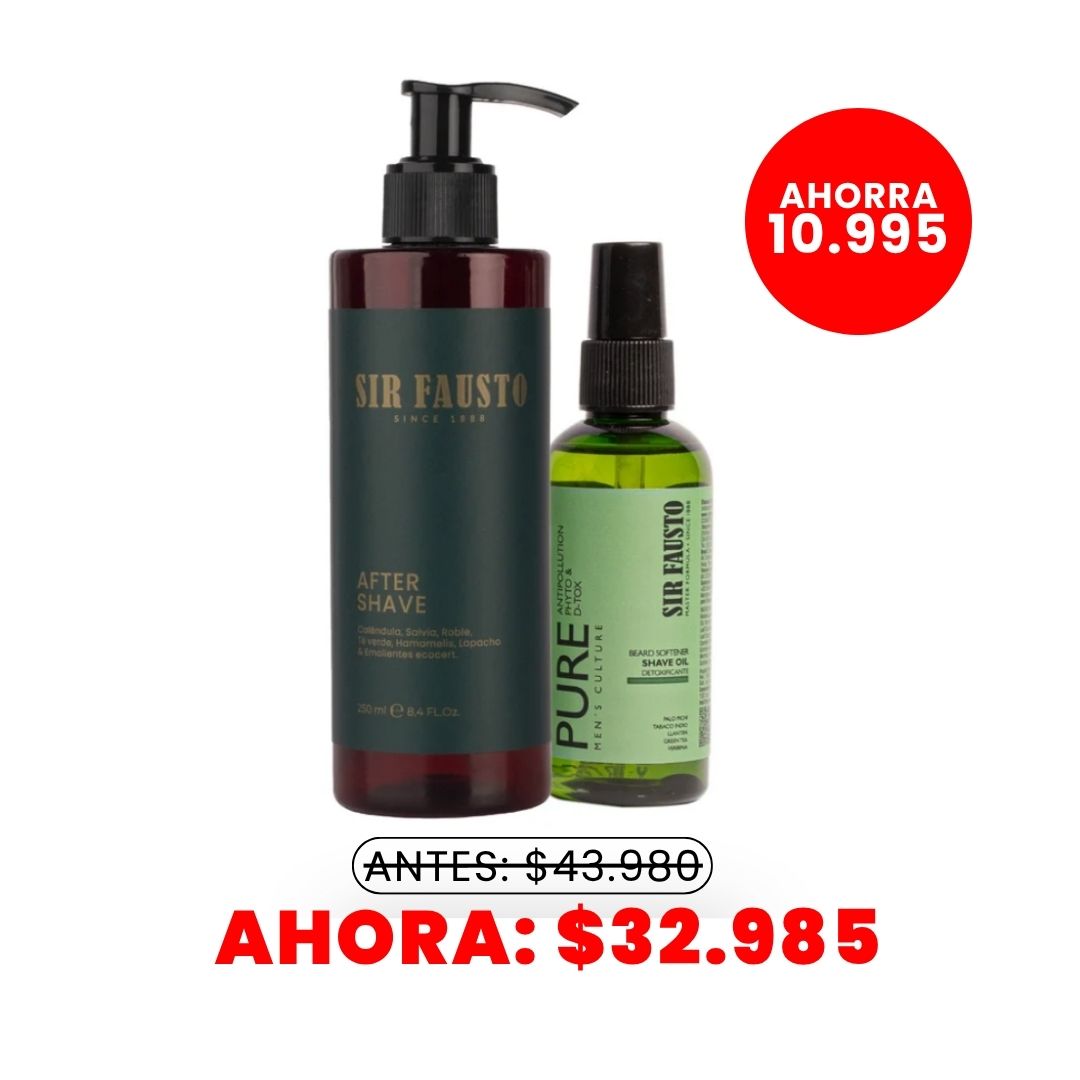 Pack afeitado rápido