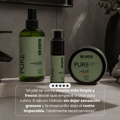 Serum D-Tox + Agua Micelar 250 ML + Clay Mask