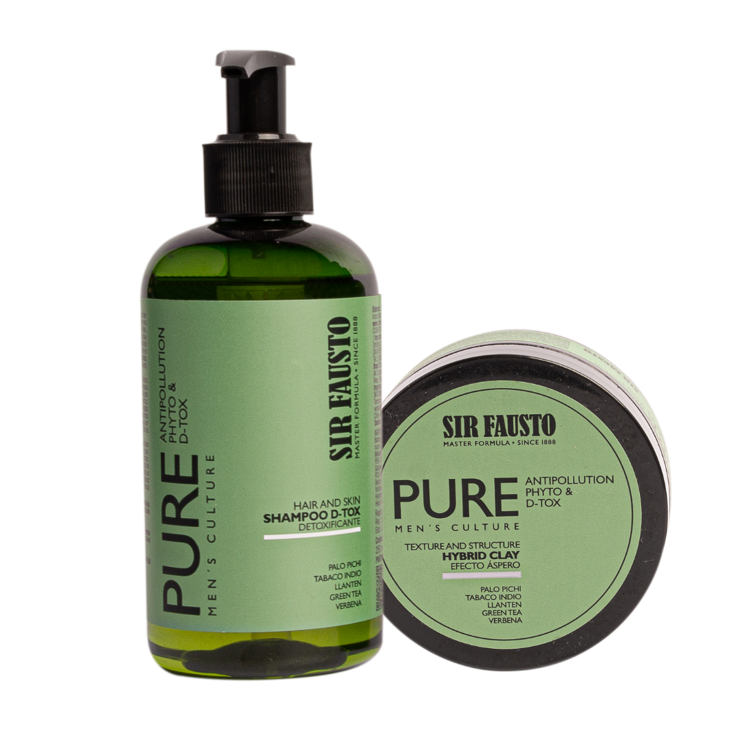 Shampoo Pure 250 ML + Hybrid Clay 50 ML