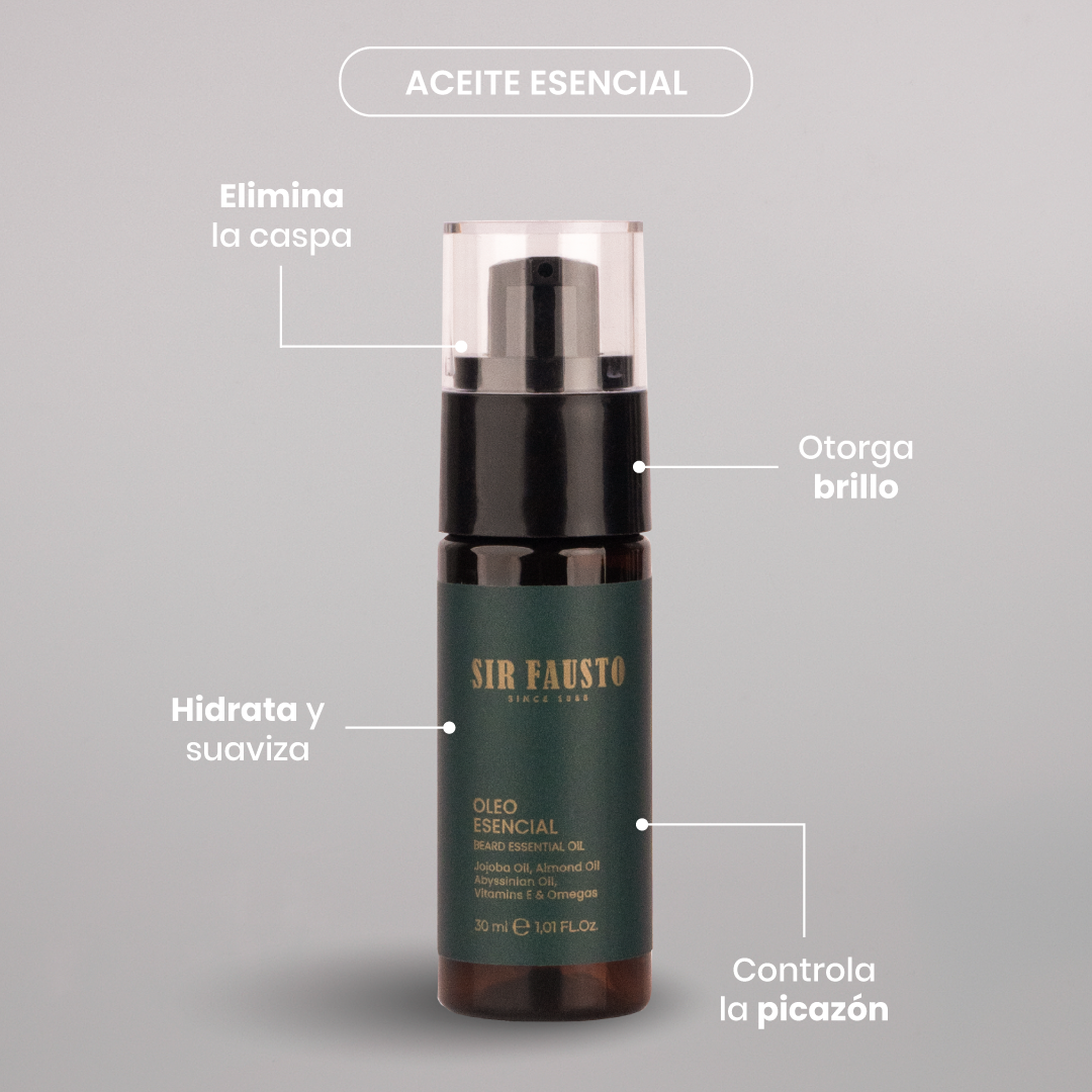 Aceite Esencial para barba (óleo)
