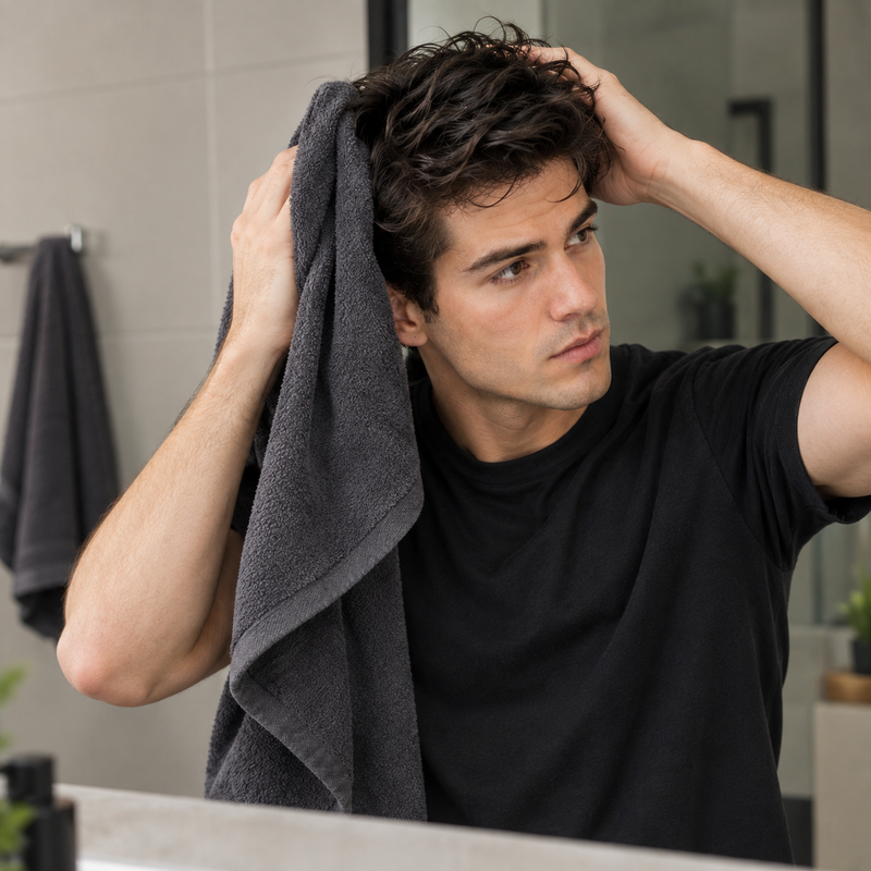 Seca y prepara tu cabello