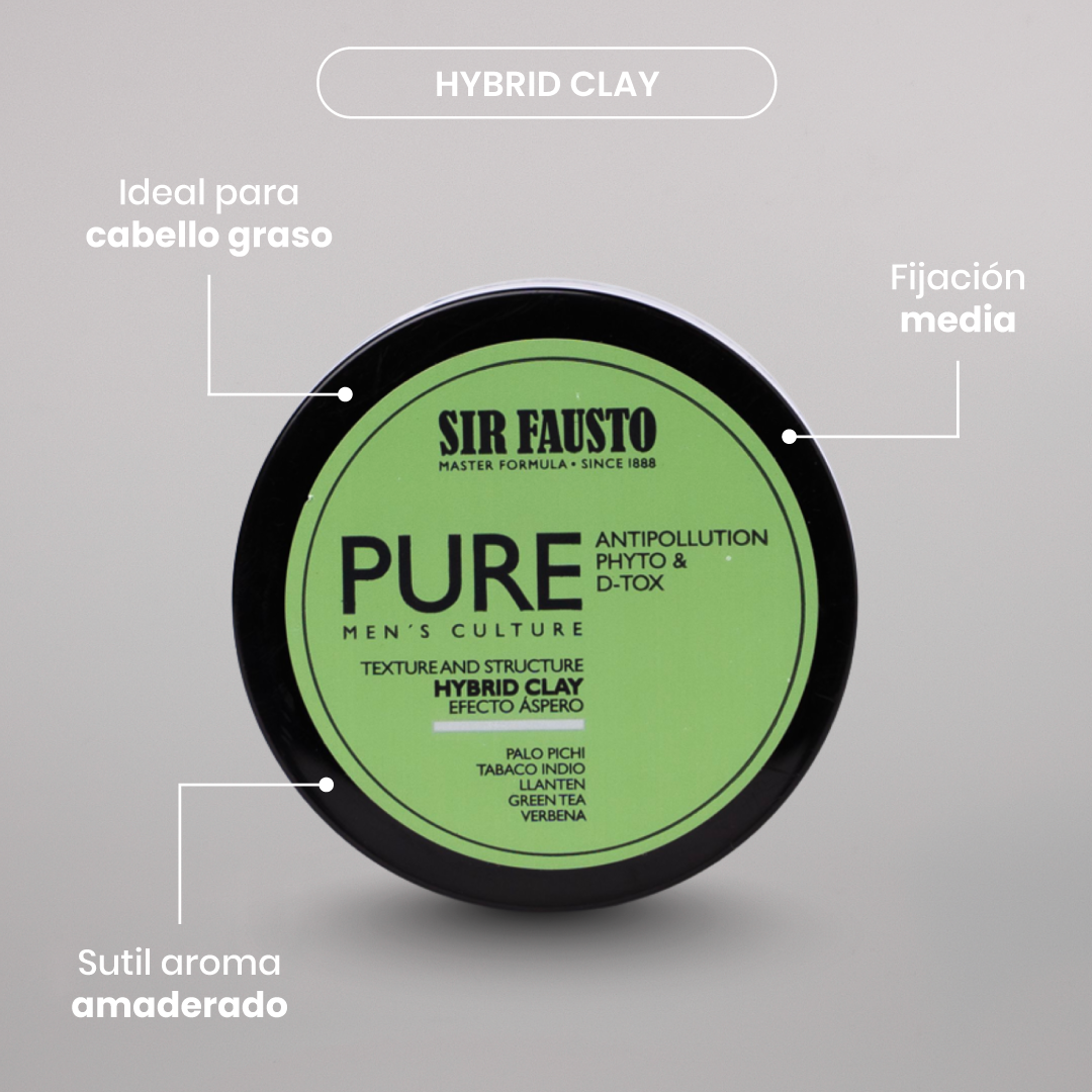 Hybrid Clay - Efecto Áspero - Crema para peinar