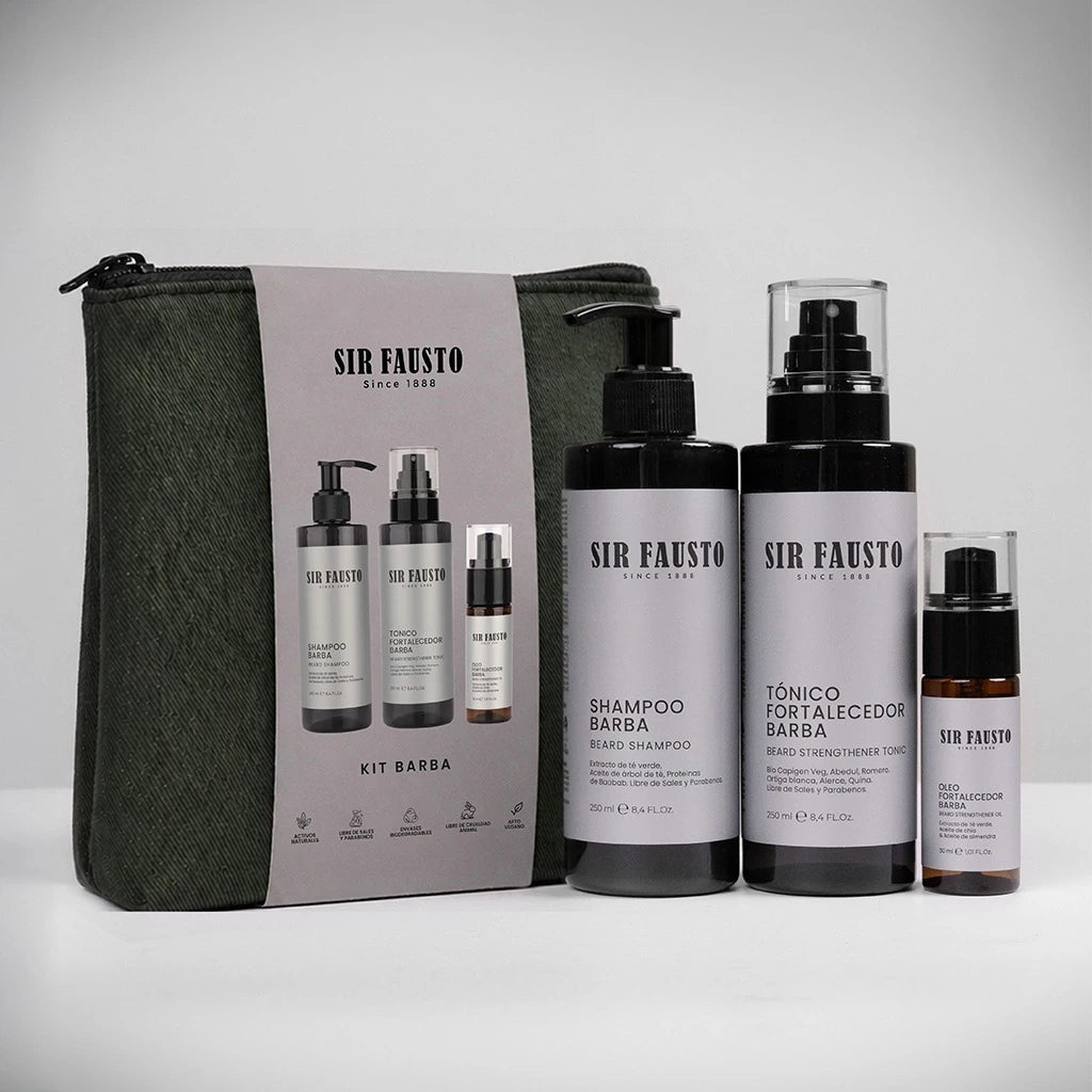 Kit Barba de 3 pasos + Neceser