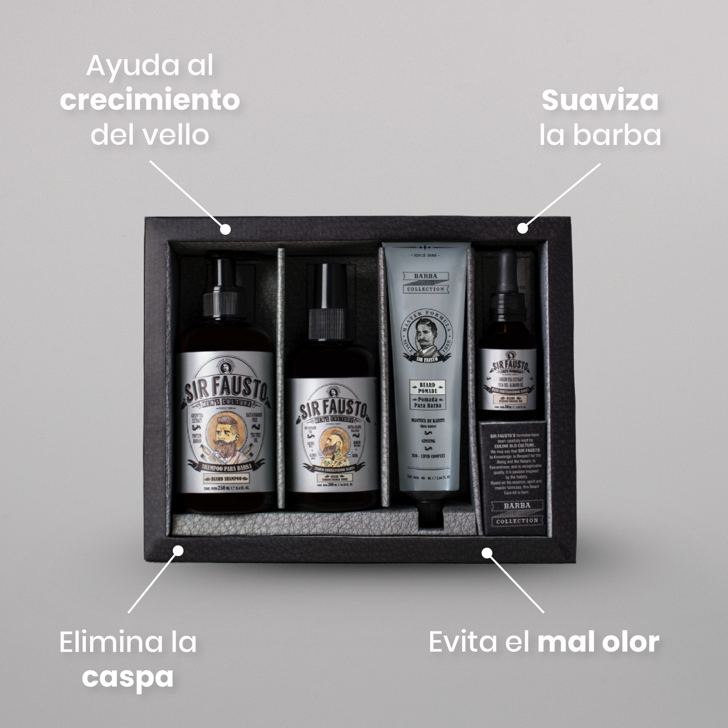 Kit Barba Fortalecedor