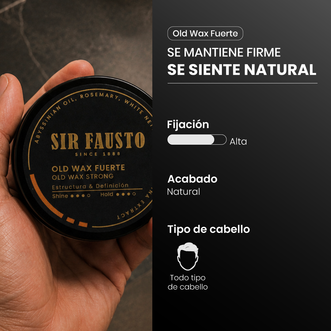 Cera para pelo (Old Wax Fuerte)