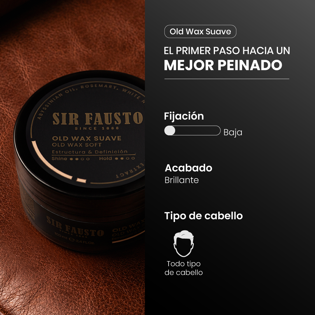 Cera para pelo (Old Wax Suave)