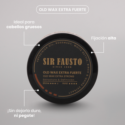 Cera para pelo (Old Wax Extra Fuerte) - 50 gr