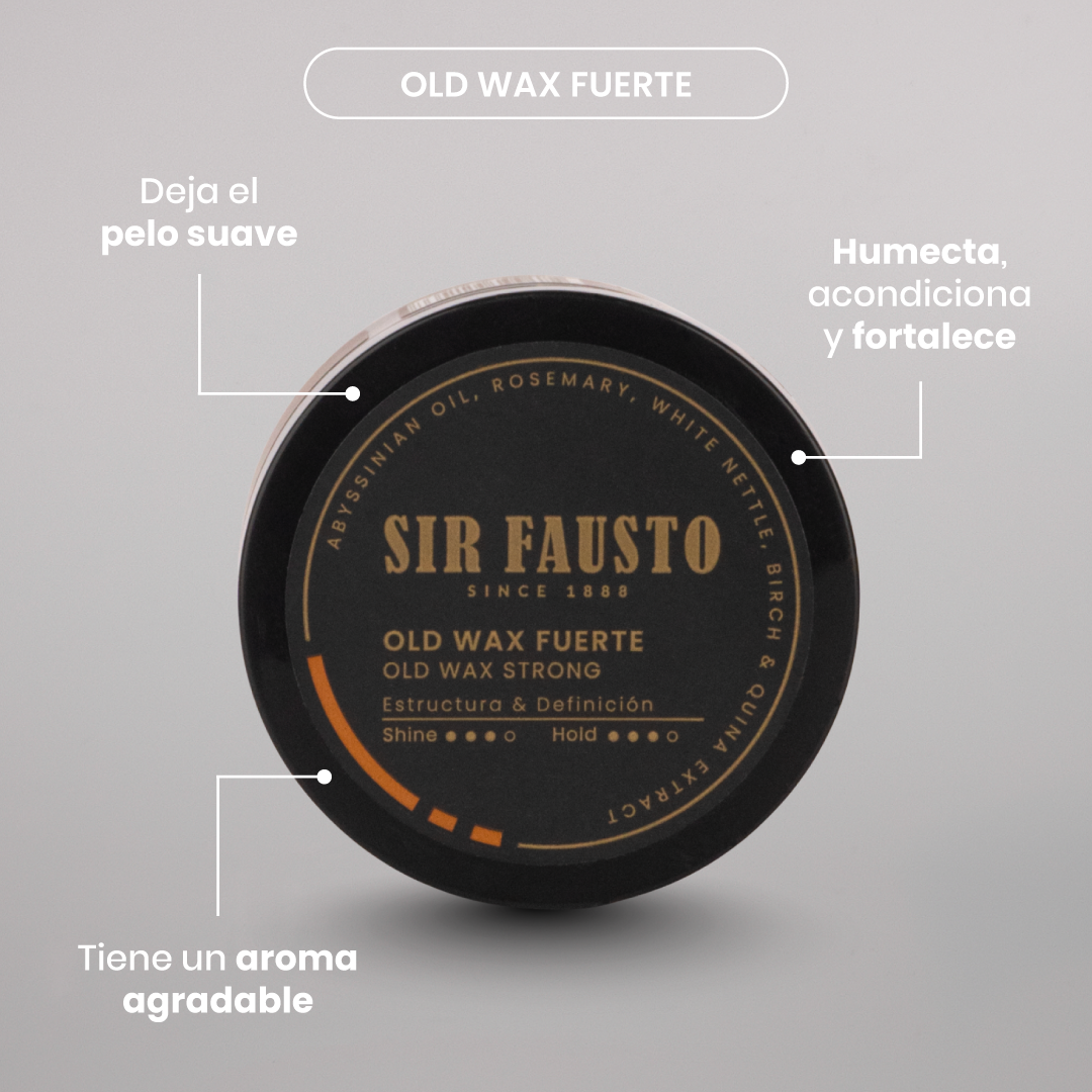 Cera para pelo (Old Wax Fuerte)