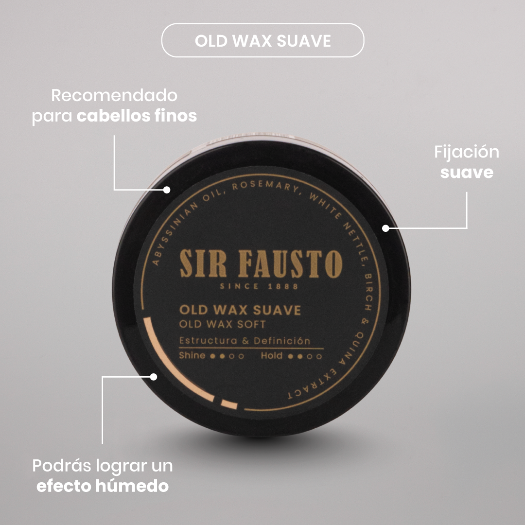 Cera para pelo (Old Wax Suave)