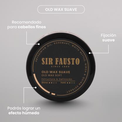 Cera para pelo (Old Wax Suave)