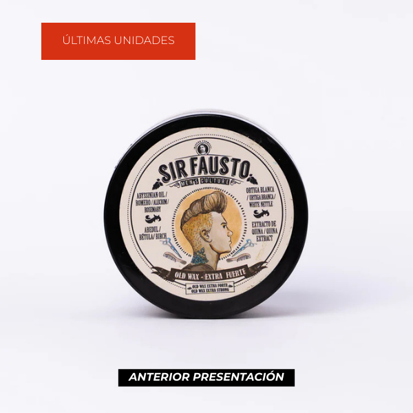 Cera para pelo (Old Wax Extra Fuerte)