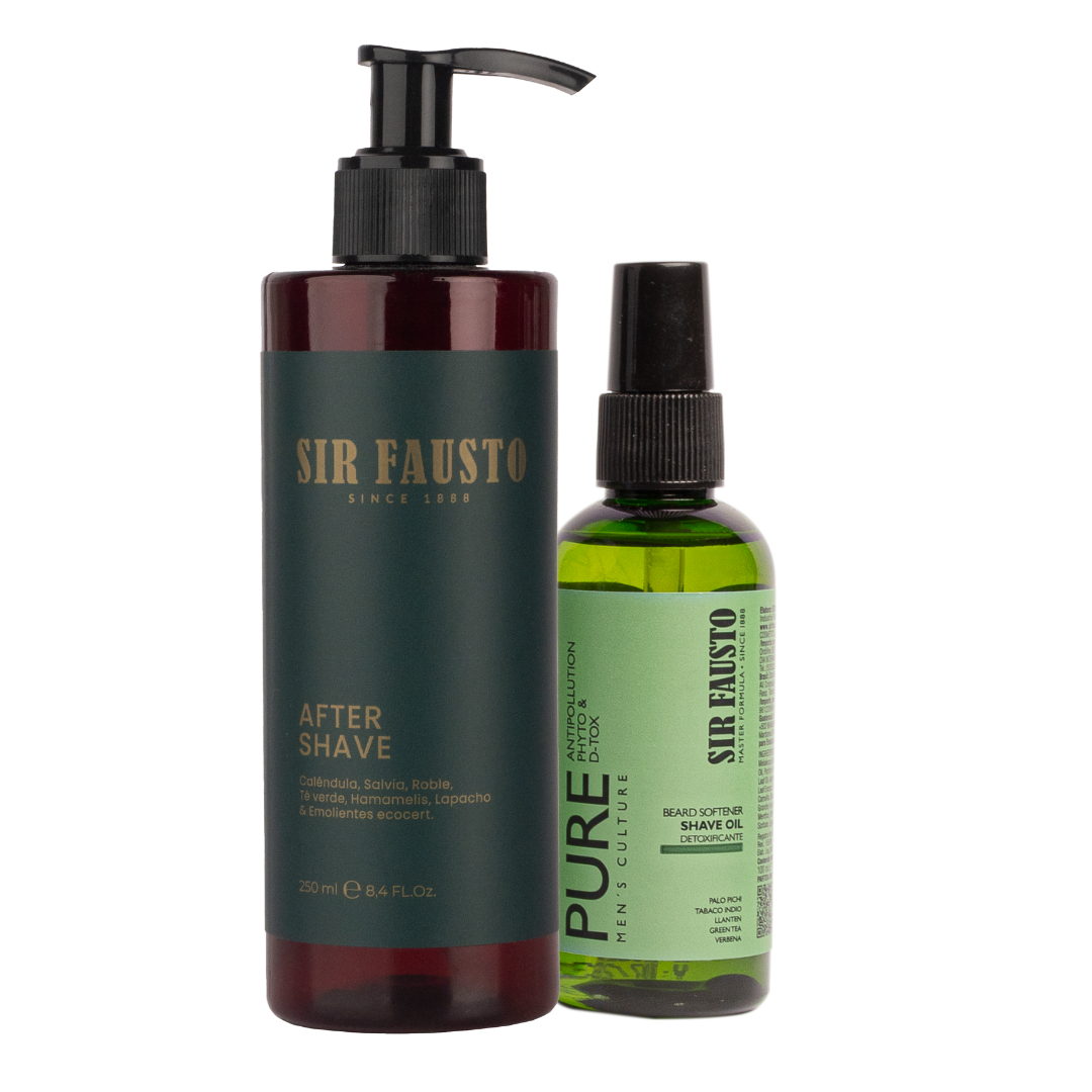 After Shave 250 ML + Shave Oil - Aceite para afeitar 100 ML