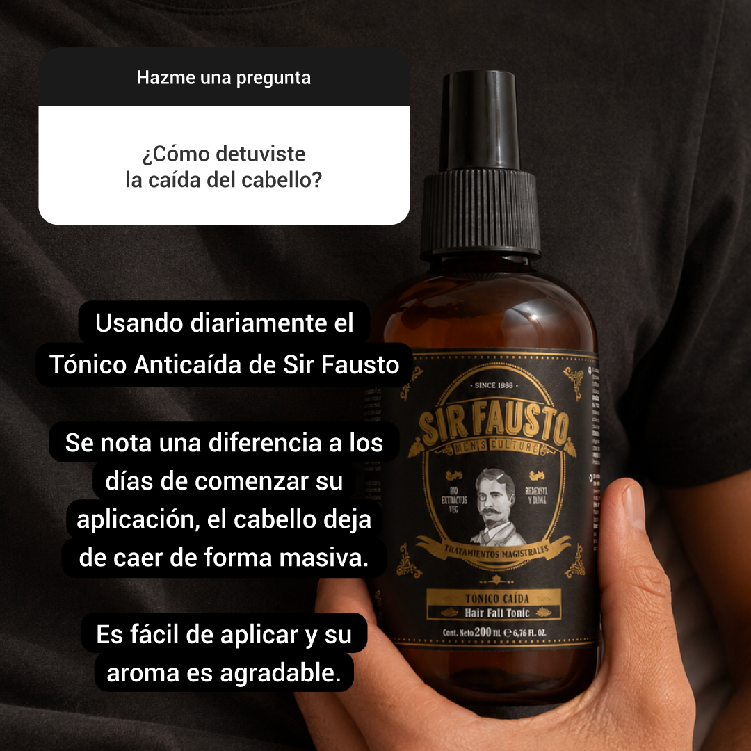 Tónico capilar Redensyl anticaída