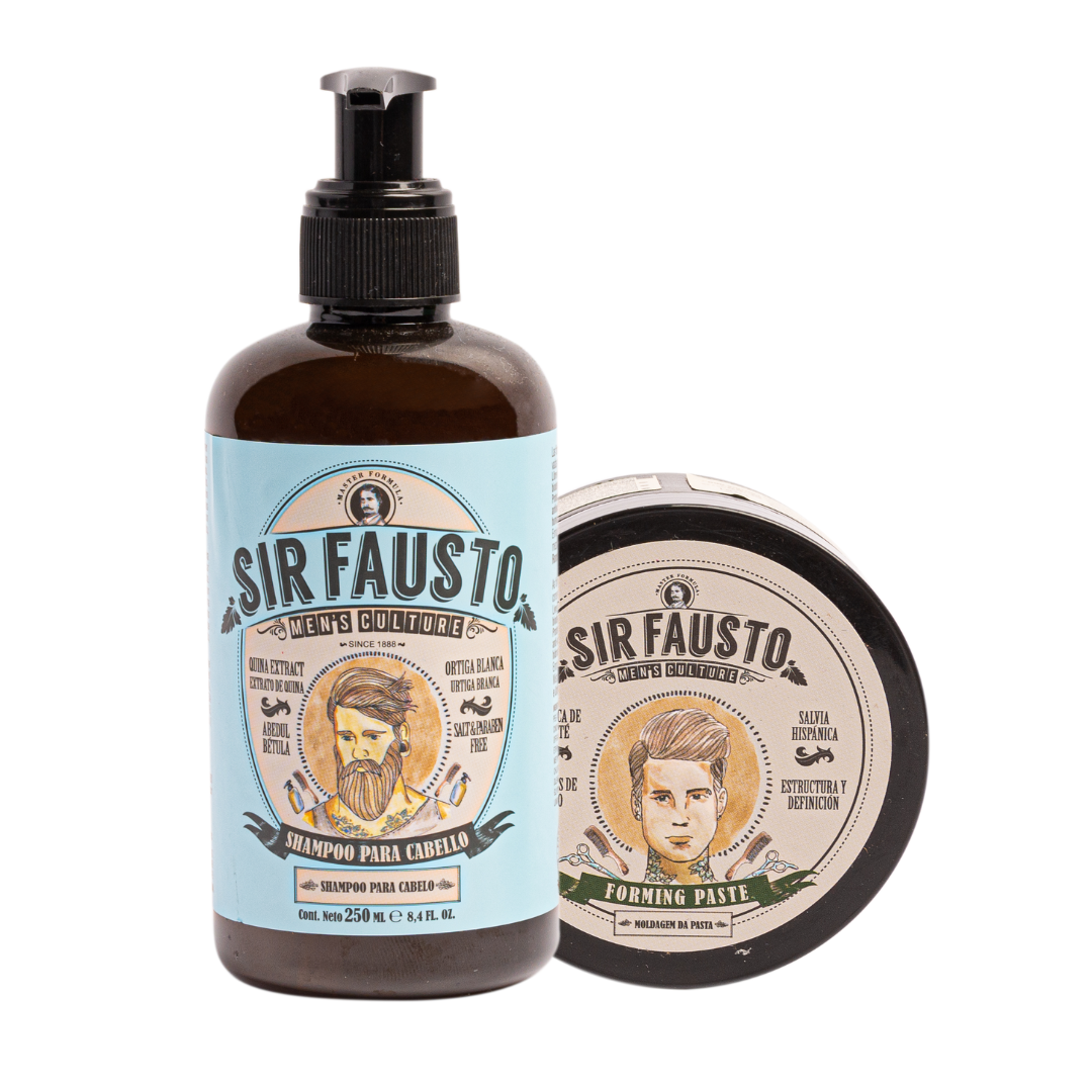 Shampoo Barba + Forming Paste